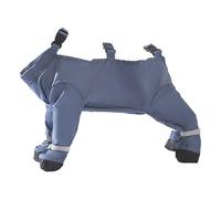 Waterproof Dog Boots with Suspenders - Adjustable Paw Protection Shoes | Anti Slip Rain Booties For Small Medium Dogs Outdoor Hiking and Activities