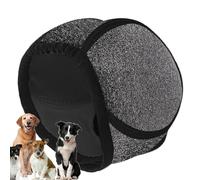 Waterproof Dog Earmuffs, Calming Pet Hood, 5.91x5.91 Inches Hood with Cotton Build, Outdoor Dog Wrap with Soft Material, Pet Headgear For Shower and Travel Vet Visit