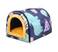 Waterproof Dog House - Pet Nest, Non Slip Washable Bed | Warm Water Resistant Dog Cave, Comfortable Indoor Outdoor Sleeping Space For Small Medium Dogs Puppies