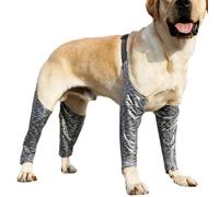 Waterproof Dog Leg Sleeves - Anti Licking Anti Dirty Protective Joint Cover | Soft Protective Elbow Braces Protective Sleeves Stop Licking Leg Wounds Adjustable Anti-Licking Dog Leg Sleeves Wa Wounds Ban