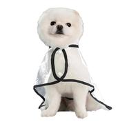 Waterproof Dog Rain Jacket - Pet Raincoat with Hood, Lightweight Pet Rain Poncho | Protective Outdoor Clothing Gear, Weather Shield for French Bulldog Pug Terrier Small Medium Dogs Wet Season Walking
