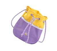 Waterproof Dog Training Treat Pouch with Large Capacity, Shoulder Bag Design for Walking and Jogging, Includes Contrast Color Poop Bag Dispenser, Ideal for Storing Toys, Snacks, and Training Treats.
