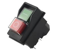 Waterproof Electromagnetic Push Button Switch 5 Pins KJD17 220-240V Coil Magnetic Starter Power Tool Switches