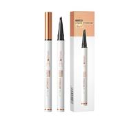 Waterproof Eyebrow Pencil - Natural Liquid Brow Pen, Long Lasting Smudge Proof Formula for Women, Beginner Friendly Makeup for Daily, Party, Salon, Travel, Dating, Wedding, Birthday, Swimming Use