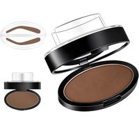 Waterproof Eyebrow Stamp Set,Eyebrow Stamp Powder (A#-Light Brown) | Eyebrow Seal Stamp Powder,Quickly Customize Eyebrow Shape,Waterproof,Sweat-Proof,Beginner-Friendly Brow Defining Tool