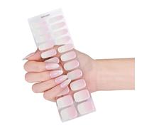 Waterproof Gel Nails Stickers Not Needed Heat Lamp Flexible Design for Long Lasting Manicure with Various Patterns NonChip Flexible Nail Decals