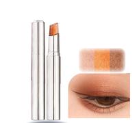Waterproof Gradient Shimmer Eye-Shadow Stick, No Budge Shadow Stick, Duo Chrome Glitter Eyeshadow Stick, Eye Shadow Sticks for Older Women (04#)