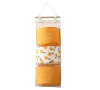 Waterproof Hanging Pocket Organizer - Fruit Print Multi Compartment