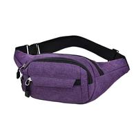 Waterproof Hiking Waist Bag, Travel Bum Fanny Pack, Casual Running and Fashionable Bum Bag, Ideal for Dog Walking, Shopping, and Camping, 11.02x5.51x3.94 Inches