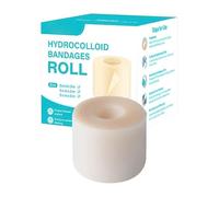 Waterproof Hydrocolloid Roll For Wound Care - Cuttable Hydrocolloid Bandages 5cm X 1.5/3/5m - For C-Section, Tummy Tuck, Keloid, And Old & New Surgical Scars, Absorbent, Self-Adhesive, Cut-to-Size