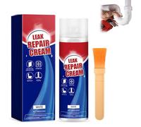 Waterproof Leak Repair Spray With Brush, Fast Dry Roof Sealant Coating, Multi-Surface Crack Filler for Concrete Tile Metal Gutter Window Frame for Indoor & Outdoor Use (1Pcs*Bianco)