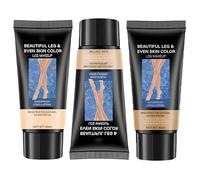 Waterproof Leg Makeup for Women - No Transfer, Long-Lasting, Smudge-Proof - Instant Cover for Veins, Scars, Bruises - Tights & Stockings Alternative (Mix)