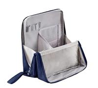 Waterproof Makeup Bag, Portable Vertical Design, Travel Container, Oxford Cloth Material, Cosmetic Organizer, Shampoo Conditioner, Home, Workplace and Vacation, 23x22cm