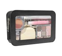Waterproof Makeup Organizer | Clear Beauty Pouch | Transparent Cosmetic Bag | Spacious Cosmetic Case | Portable Makeup Bag | Stylish Toiletry Organizer | Clear Makeup Bag