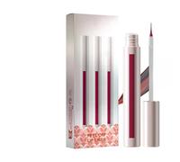 Waterproof Makeup Set, Lip Stain Peel Off, 3 Pieces Liquid with Long-Lasting Base, Peelable Lip Tint, Beauty Accessory with Vibrant Style, Wedding Supply for Women and Brides