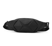 Waterproof Motorcycle Transport Bag Casual Viajes Almacenamiento Teléfono Pecho Pack Crossbody Bolsa Riñonera Moda Impermeable Color Sólido Unisex Ride Riñoneras Multifunctional (Color : B)