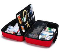 Waterproof Oxford Cloth First Aid Kit Portable First Aid Box Box High Capacity Medicine Packaging For Home, Workplace, Car, Travel, HUANGHAIQIU