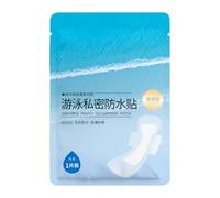 Waterproof Pads, Swimming Liners, Skin-Friendly Protection, Discreet Design, Portable Hygienic Stickers, 4-Piece Set, Ideal for Girls, Women, Bathing, Spa, Daily Use, and Water Sports