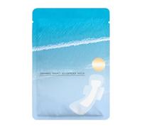 Waterproof Pads Swimming, Private Area Liners, Clear Skin Friendly Protection, Portable Hygienic Sticker Liner Ideal for Girls, Ladies, Women Bathing, Daily Activities, Spa and Water Sports, White