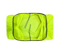 Waterproof Pannier Cover, Rain Shield Rear Rack, 49.61x25.98 Inches, Foldable Bicycle Trunk Cover, Fluorescent Green Bike Accessory, for Road Cycling Storage Protector, Outdoor Gear