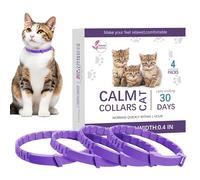 Waterproof Pet Calming Collar, Effective Calming Collar for Dogs, Pheromone Calming Collars Lasts 30 Days, Long Lasting Stress Relief Collar 9.84x9.84x1.97 Inches for Dogs, Pets