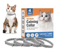 Waterproof Pet Calming Collar, Effective Calming Collar for Dogs, Pheromone Calming Collars Lasts 30 Days, Long Lasting Stress Relief Collar 9.84x9.84x1.97 Inches for Dogs, Pets