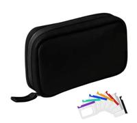 Waterproof Pill Case - Portable Box with 7 Zippered Pouches, Pill Organizer for Tablet Supplement Home Travel Purse Pocket Bag Outdoor Office Camping Storage Medicine Holder Set