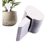 Waterproof Plant Label Stakes, 100 Pieces Writable Tags, 5x7cm PVC Planter Labels with Durable Build, Garden Marker Stakes, Outdoor Plant Tags with Practical Design, Accessory for Balcony Backyard
