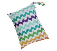 Waterproof Reusable Wet Dry Baby Diaper Bag Organizer Pouch (Dual Zipper 1)