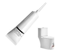 Waterproof Sealant Paste, Multi-Purpose Leak Repair Coating, Strong Adhesive Protection, Roof, Bathroom, Gutter, Wall Sealing, and Bathrooms, 150ml White Gray Transparent