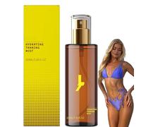 Waterproof Self Tanning Mist,for Face & Body,Natural Glow Hydrating Quick Tan Long-Lasting Streak-Free,Fast-Drying Non-Sticky Formula Gentle for Sensitive Skin. (1pcs)