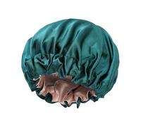 Waterproof Shower Bonnet Women - Double Layer Elastic Bath Cap Reusable Hair Cover, Leak Resistant Protection Hat, Soft Comfortable Fit | Perfect Long Braids Spa Home Ladies Friends Colleagues Gift