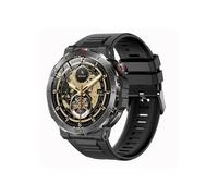 Waterproof Smartwatch for Men and Women with Answer/Make Calls and Smart Reminder for iPhone and Android (Black)