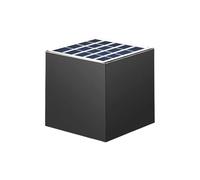 Waterproof Solar Wall Lights, Outdoor Decorative Lamp Fixture, LED Panel with Long Runtime, Weatherproof Lighting Compact Build, Garden Light Modern Style, Pathway Illumination for Fence and Patio