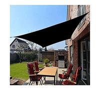 Waterproof Sun Shade Sail Canopy 98% UV Block Sun Shade Netting Rectangle Sunscreen Awning with Rope for Outdoor Garden Summer Beach Yard Gazebo Black 2m 3.0M 4m 5m 6m