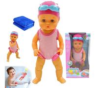Waterproof Swimming Baby Doll for Pool, 2025 New Swimming Dolls for Pool, Swim Baby Doll with Movable Joint and Detachable Suit, Battery Powered, Realistic Swim Action for Bathtub, Beach (1*Set)
