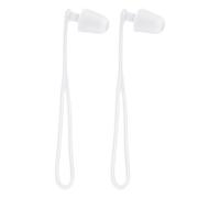 Waterproof Swimming Ear Plugs, Soft Silicone Ear Protection, Anti Slip Earplugs Lanyard, Reusable Swim Ears Plugs for Adults Kids Swimmers Home Sleeping Shower Outdoor 3.82x0.98in