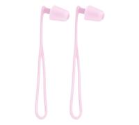Waterproof Swimming Earplugs, Comfortable Silicone Design, Waterproof Reusable Earbuds, Hearing Protection with Lanyard, Ideal for Adults, Kids, Swimmers, 3.82x0.98 inches