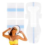 Waterproof Swimming Pads, Private Patches, 6.97x5.24x0.16 inches Waterproof Lightweight Secure Feminine Care Liners, Comfortable Protection for Women Prevent Dirt, Wives