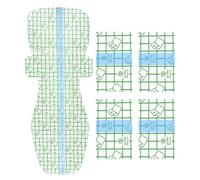 Waterproof Swimming Pads Women, 16.54x6.5in Soft Discreet Patch, Silicone Protective Liners, Hygienic Water Sports, Extended Use for Swimsuits, Spa, Daily Protection, Comfortable