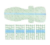 Waterproof Swimming Pads Women, 4X Soft Discreet Patch, 16.54x6.5 Inches, Silicone Protective Pads Water Sports, Hygienic Liners for Swimsuits, Spa, Extended Daily Use