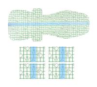 Waterproof Swimming Pads, Women Private Patches, 6.97x5.24in Portable Protection Pads, Lightweight Care Secure, Feminine Preventing Liner for Active Lifestyle