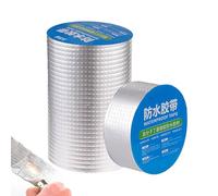 Waterproof Tape for Leaks - Self-Adhesive Roof and Pipe Repair Tape | Sturdy Sealing Patch for Roofs window Boats Pipes Doors Gutters Cars Glass Metal Silicone Outdoor Use, 5cm x 5m/10cm x 5m