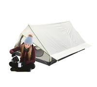 Waterproof Tent, Windproof Hiking Shelter, Lightweight Rodless Design, Tear-Resistant Fabric for Durability, Travel, Hunting, 82.68x47.24x43.31 pulgadas, verde, paquete individual