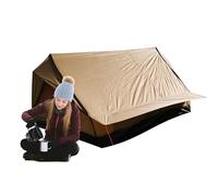 Waterproof Tent, Windproof Hiking Shelter, Lightweight Rodless Design, Tear-Resistant Fabric for Durability, Travel, Hunting, 82.68x47.24x43.31 pulgadas, verde, paquete individual