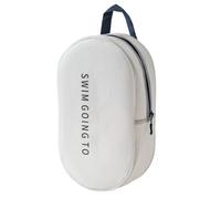 Waterproof Toiletry Bag - Translucent Swim Pouch For Women & Men, Large EVA Cosmetic Organizer, 14.5 Inch Heavy Duty Wash Bag, Easy Clean Travel Case | For Gym Workout & Pool Side