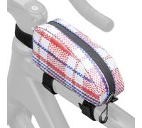 Waterproof Top Tube Bike Bag - Adjustable Straps Cycling Gear Holder Pouch