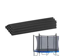 Waterproof Trampoline Pole Covers, Universal Safety Post Sleeves, 15.7 Inch Foam Tubes with Protective Padding, PVC Trampoline Cover, Outdoor Pole Guard with Secure Fit, Playground Safety for Backyard