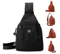 Waterproof Two Way Commuter Bag, Anti-Theft Waterproof 2-Way Commuter Bag Lightweight & Multi-Pockets for Women (Black)