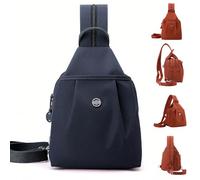 Waterproof Two Way Commuter Bag, Anti-Theft Waterproof 2-Way Commuter Bag Lightweight & Multi-Pockets for Women (Navy Blue)
